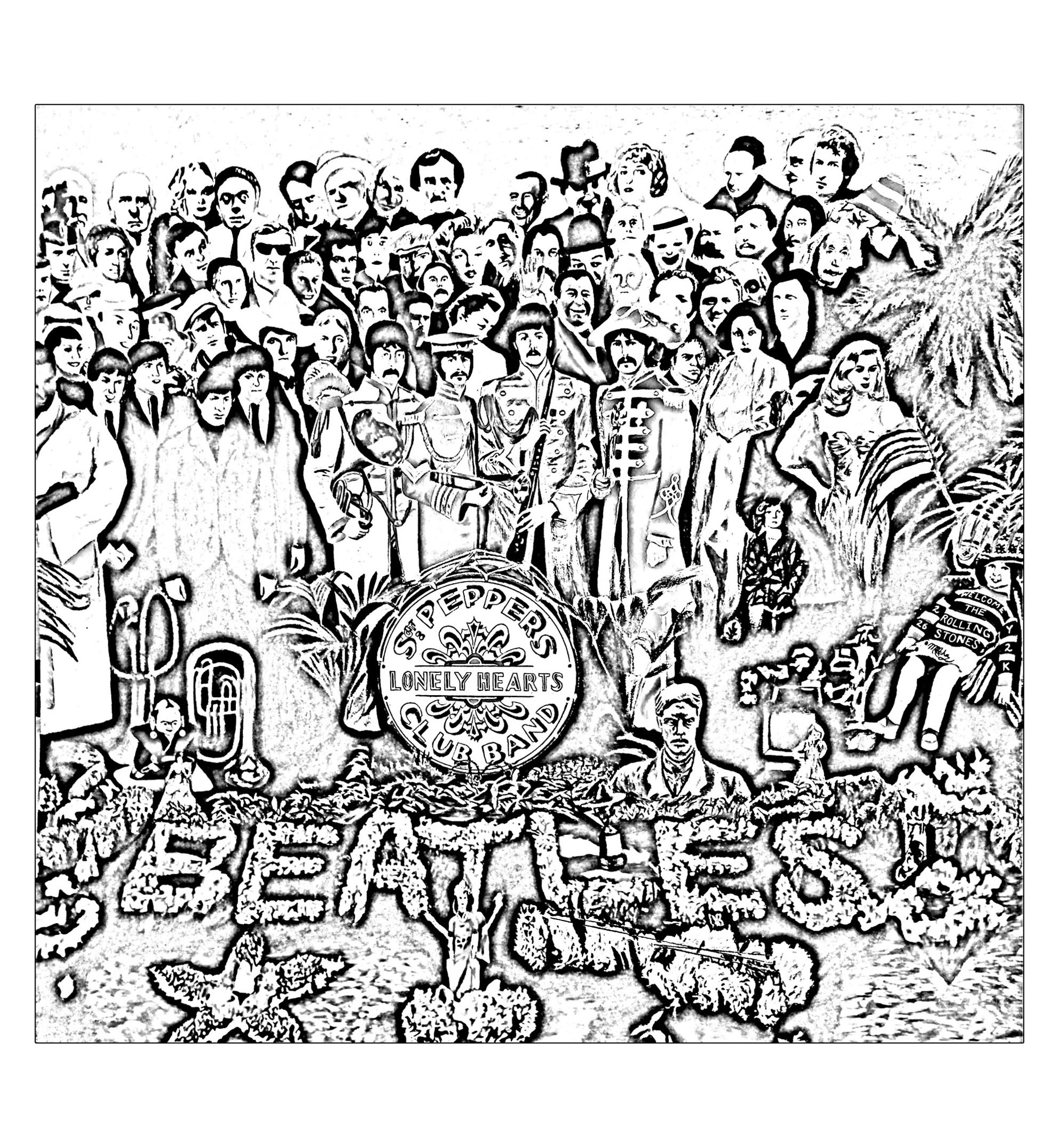 The beatles sgt peppers lonely hearts ...