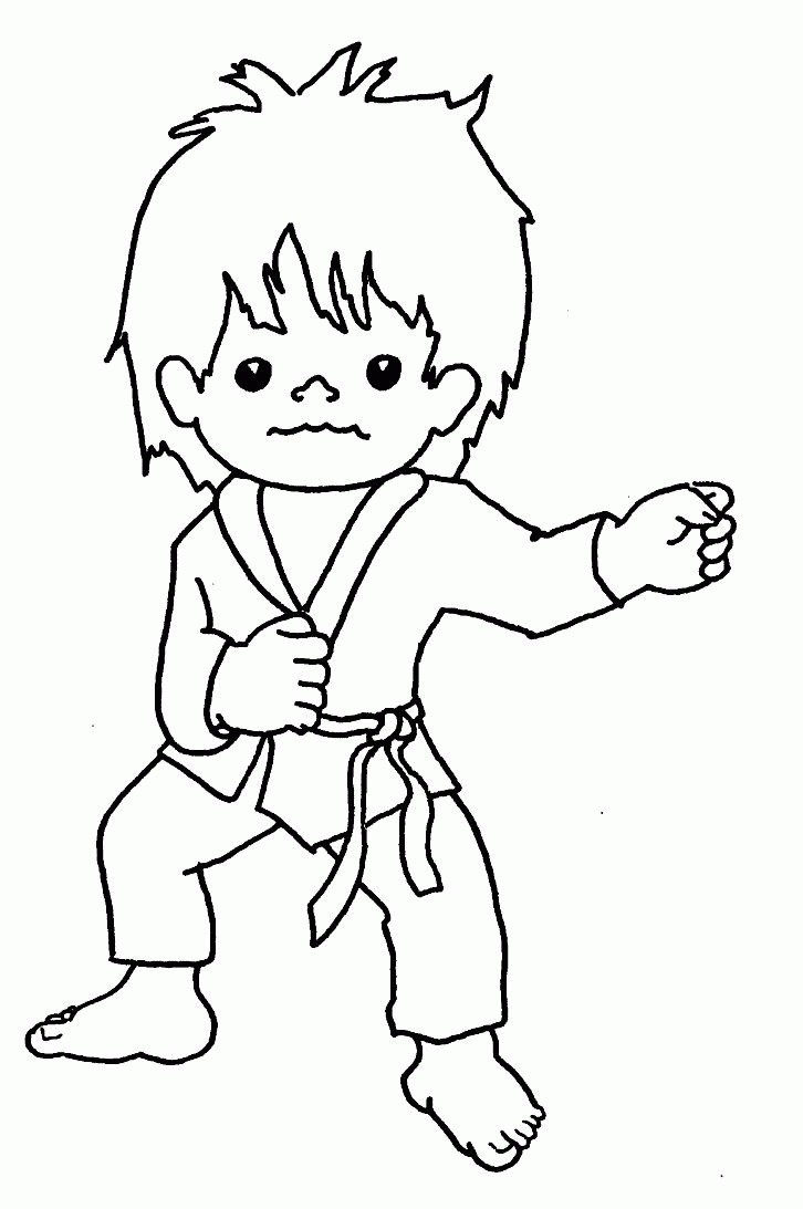 10 Pics of Taekwondo Coloring Pages - Karate Monkey Coloring Pages ...
