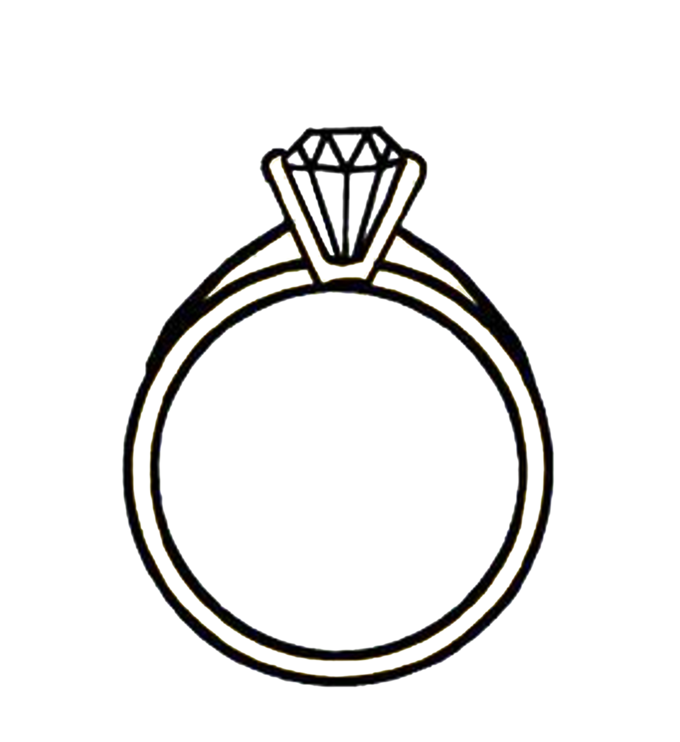 diamond ring clip art - Clip Art Library