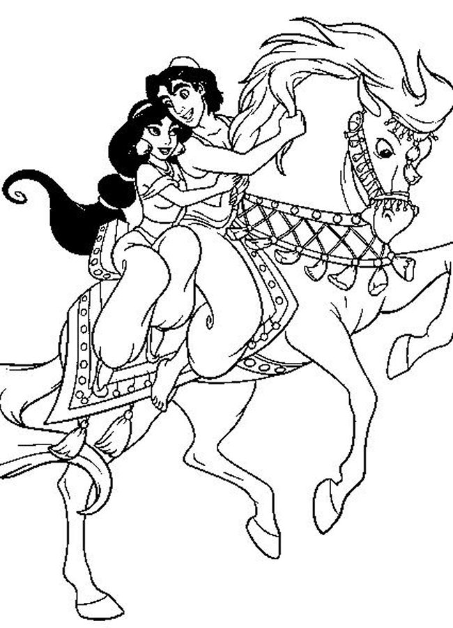 Disney Horse Coloring Pages at GetDrawings | Free download
