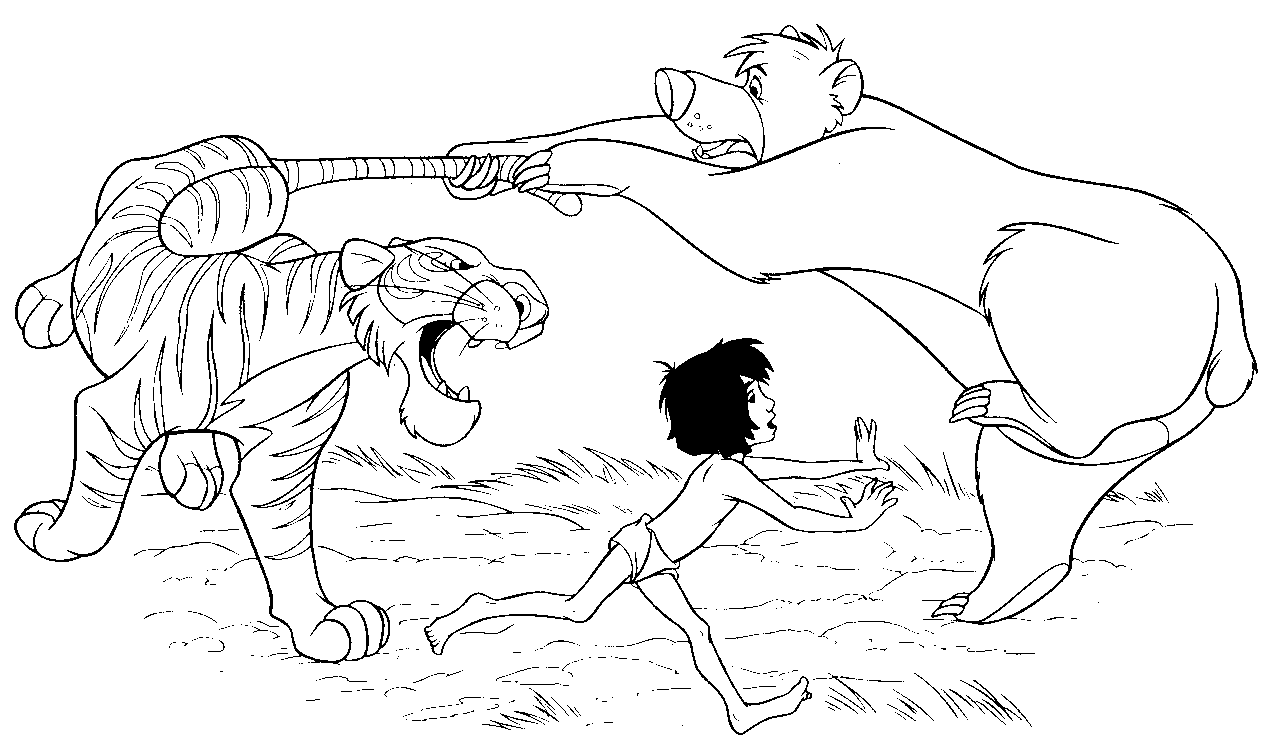 Jungle Book Coloring Pages ...