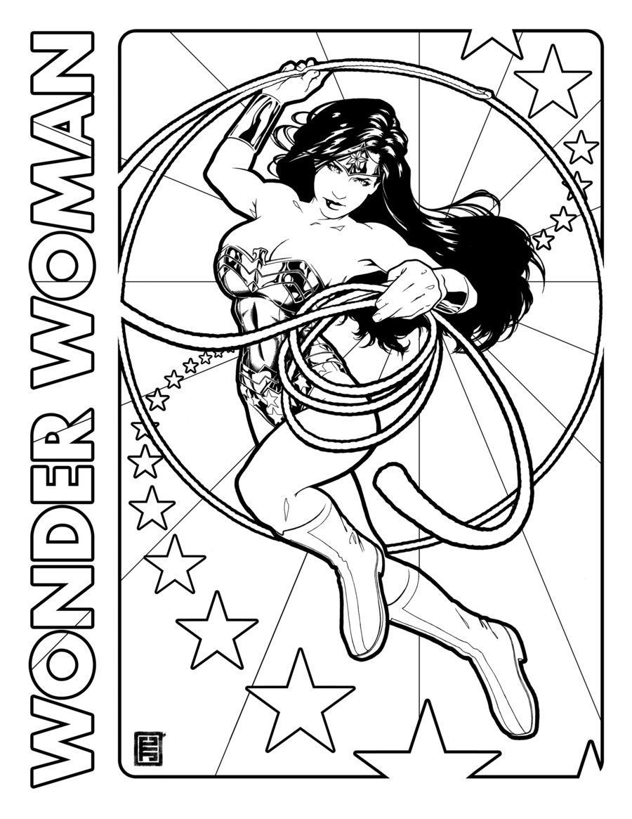 Wonder Woman Day coloring page by ~johntylerchristopher on ...