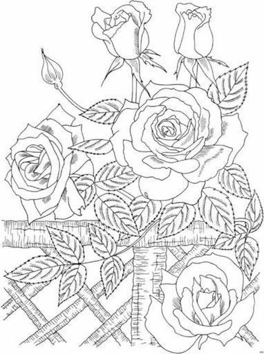 coloring pages to print and color: flower pictures - crafts ideas - crafts  for kids