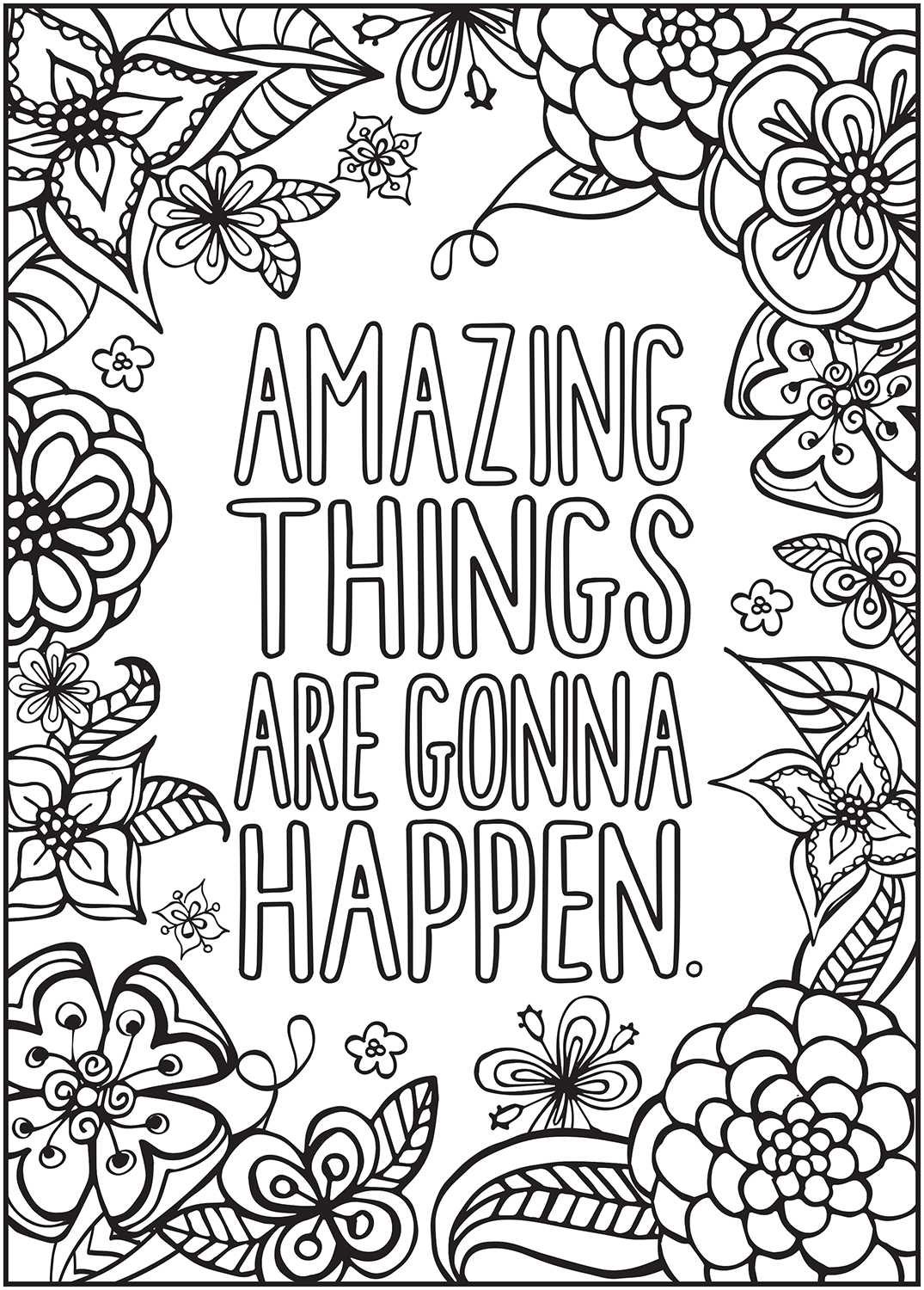 Cra Z Art Timeless Creations Coloring Book, Favorite Quotes - Coloring ...