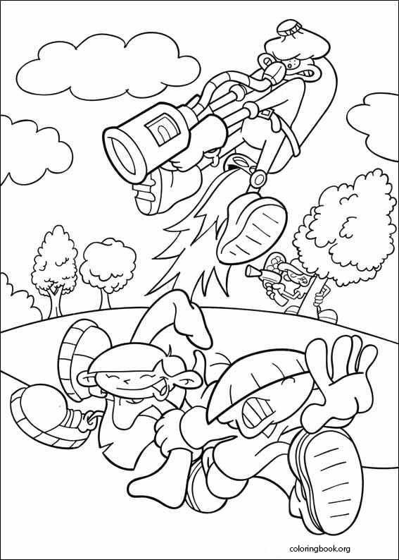 Codename: Kids Next Door coloring page (029) @ ColoringBook.org