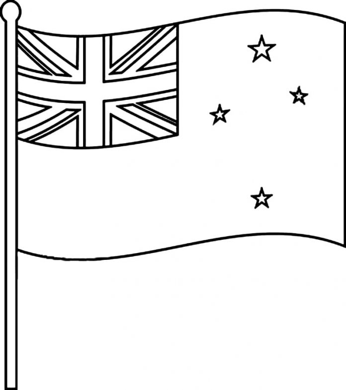 British Flag coloring book to print and online