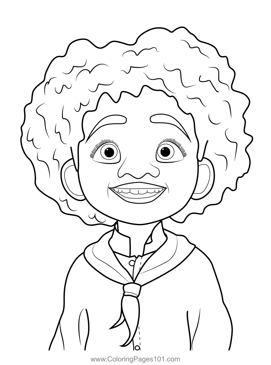 Antonio Madrigal Encanto Coloring Page for Kids - Free Encanto Printable Coloring  Pages Online for Kids - ColoringPages101.com | Coloring Pages for Kids