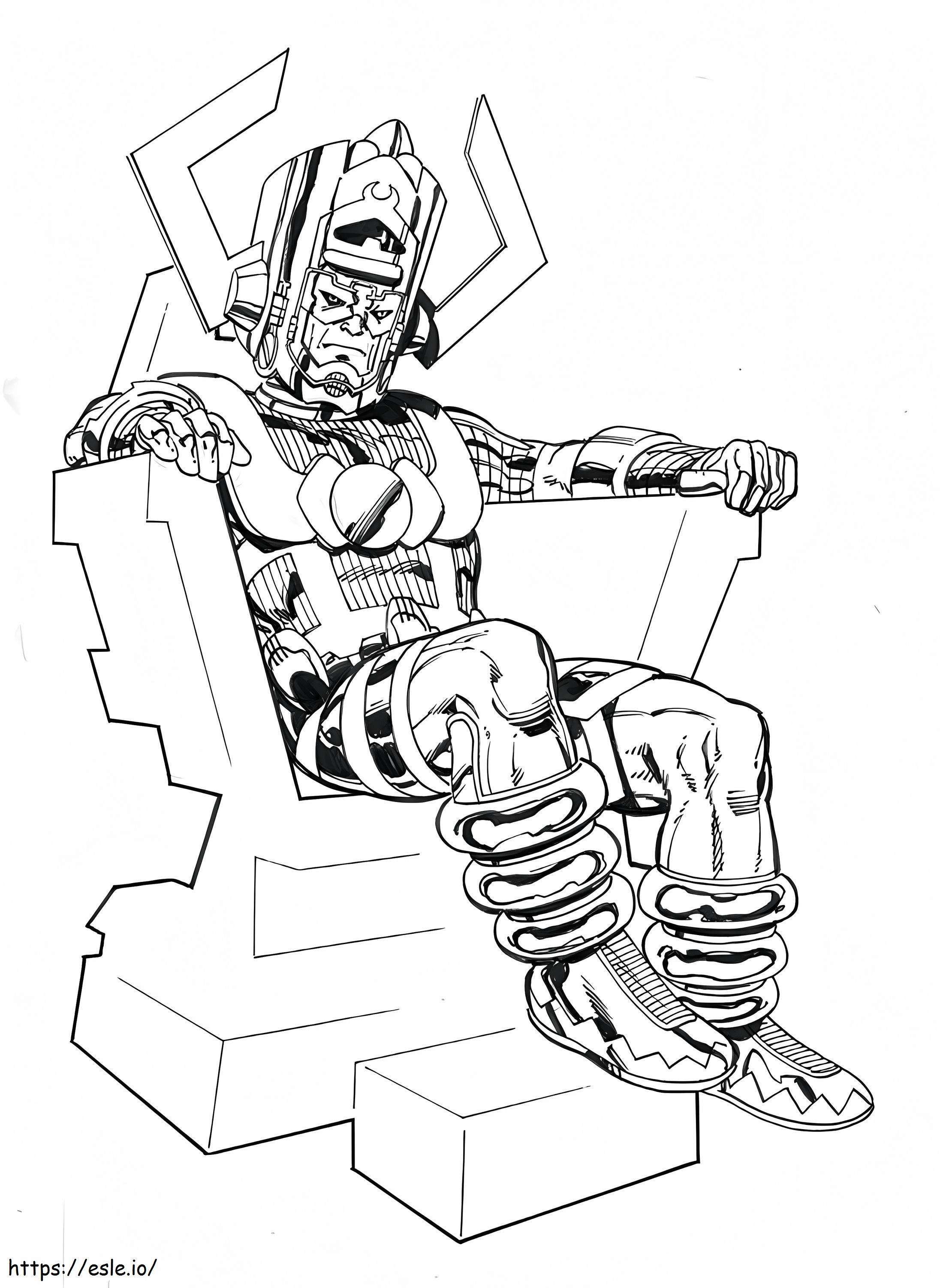 Galactus coloring page