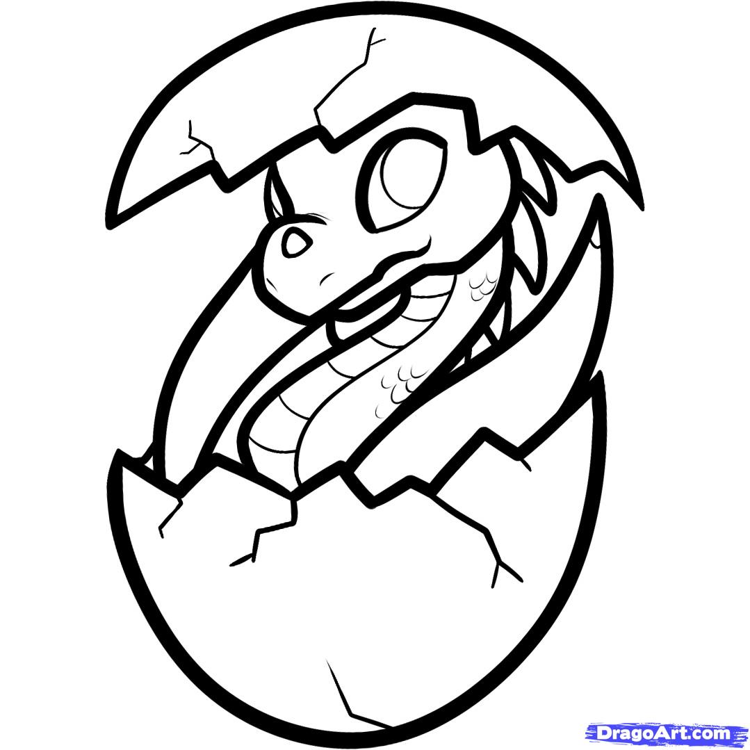 cute easy dragon coloring pages - Clip Art Library