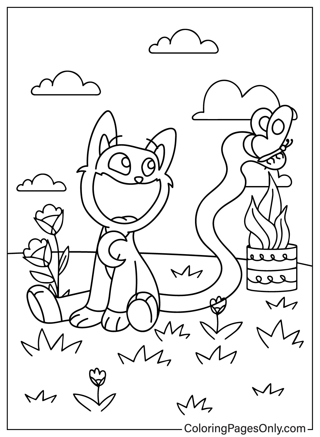 CatNap coloring pages ...