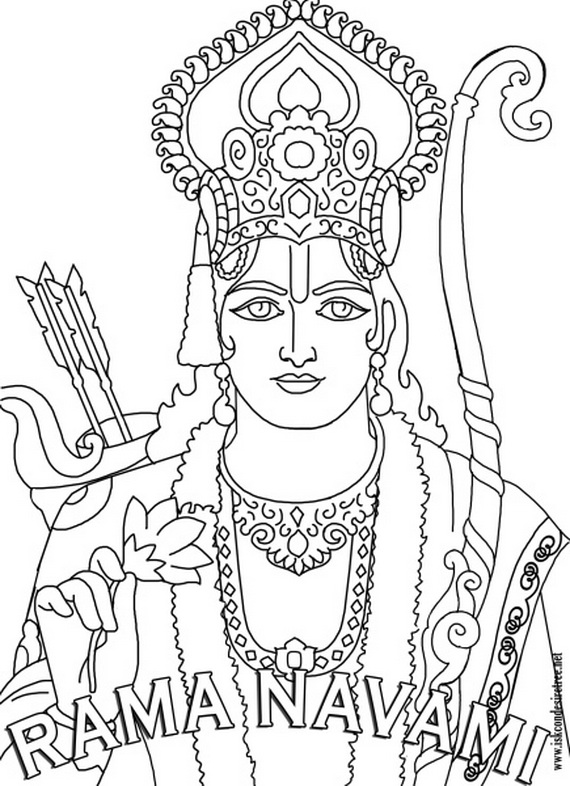 Ram Navami Coloring Pages - family ...