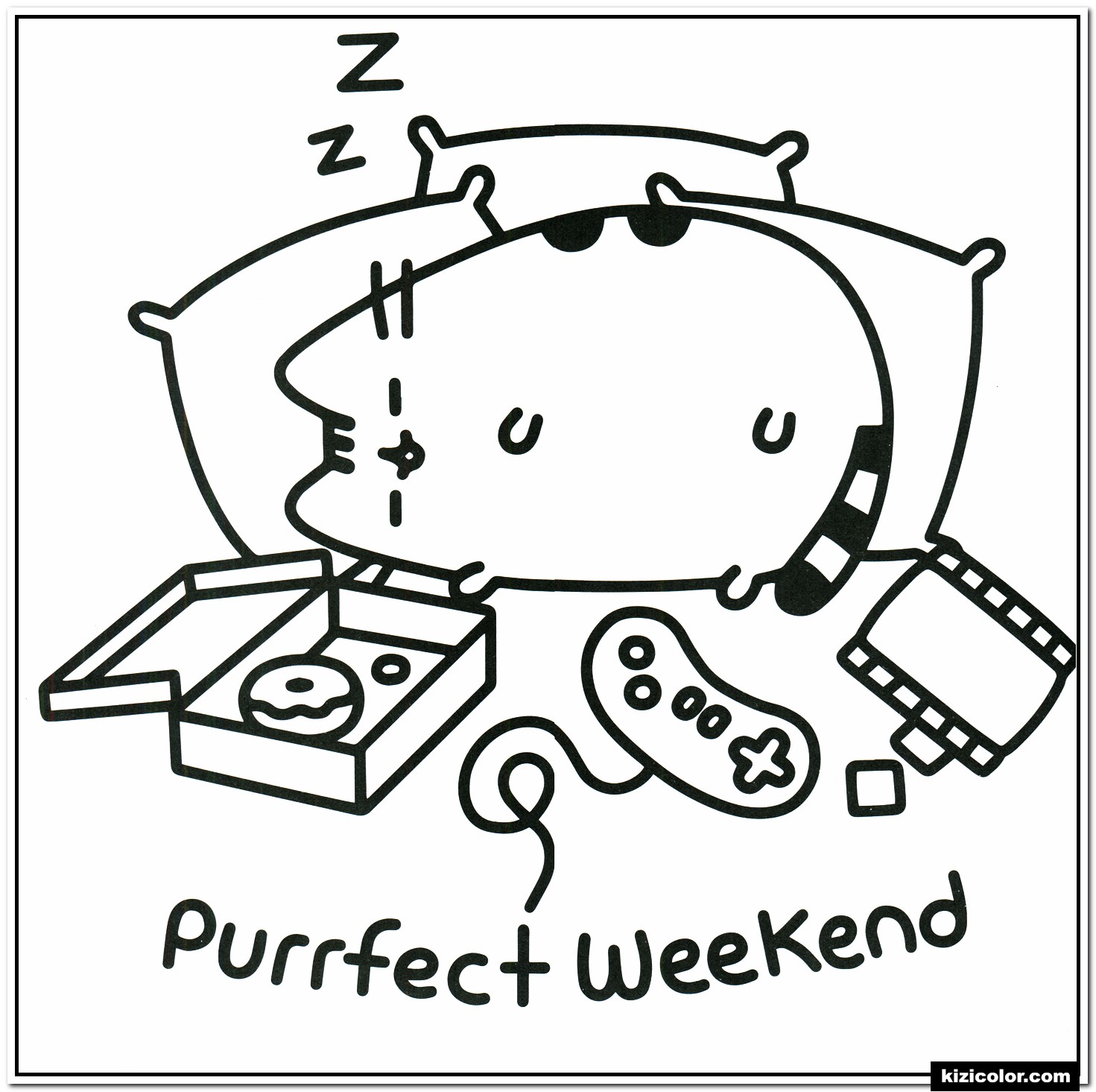 Best Coloring Pages: Luxury Coloring Pusheen To Print ...