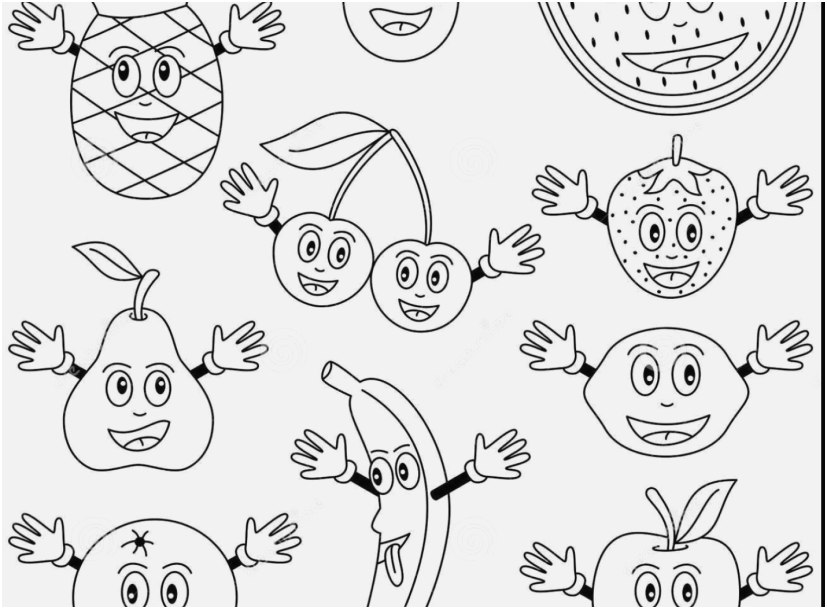 Fruit Of the Spirit Coloring Page Gallery Wealth Fruit to Color ...