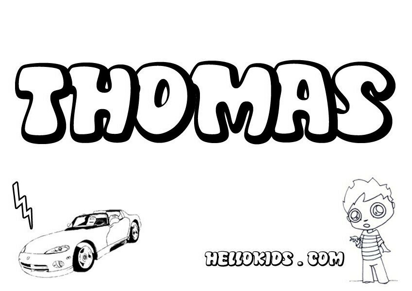 Thomas coloring pages - Hellokids.com