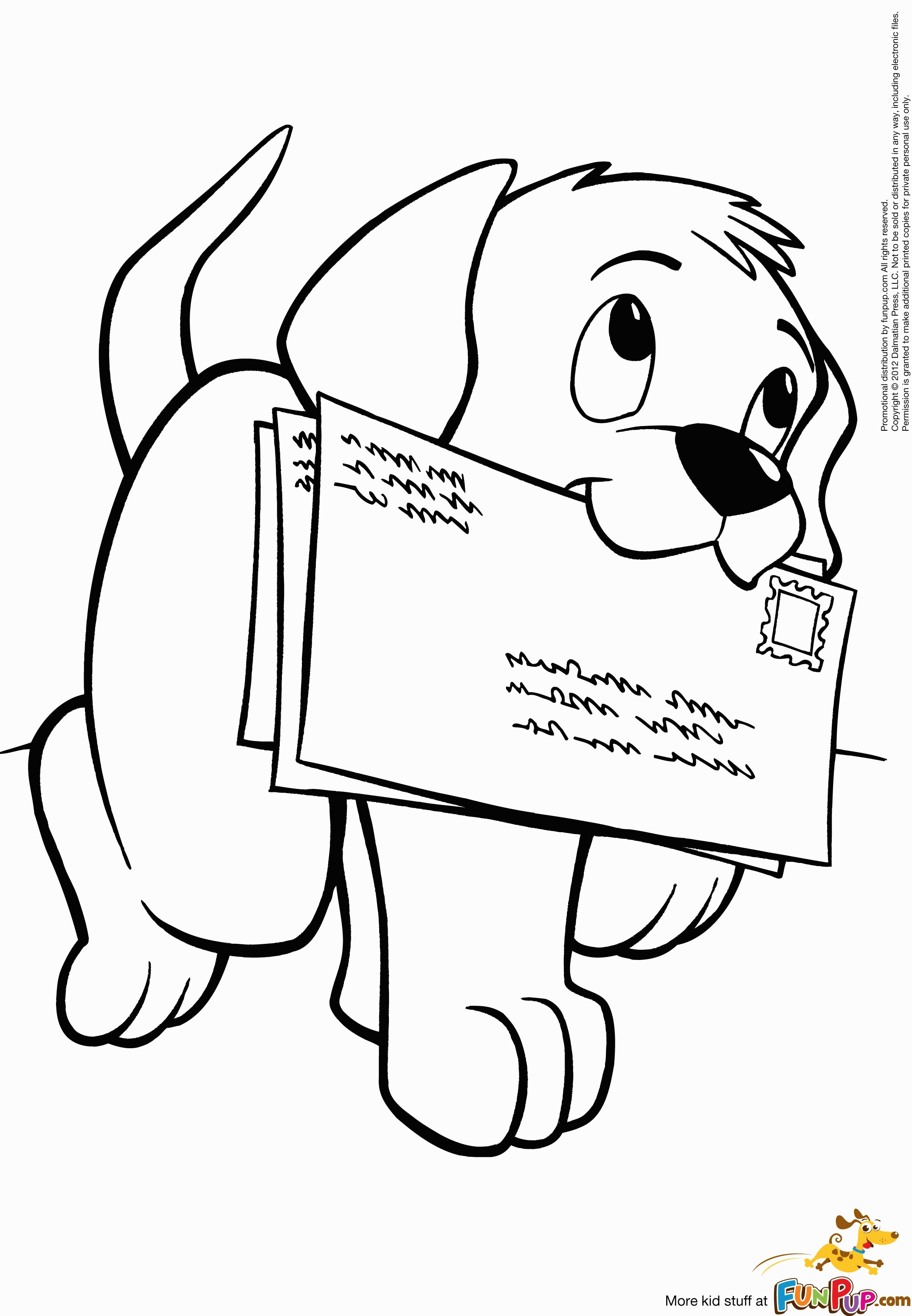 Puppy - Coloring Pages for Kids and for Adults