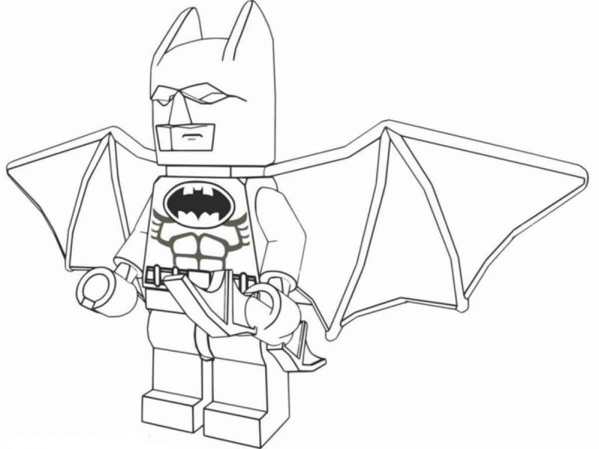 Lego Batman Coloring Pages Printable - Coloring Pages For Toddlers