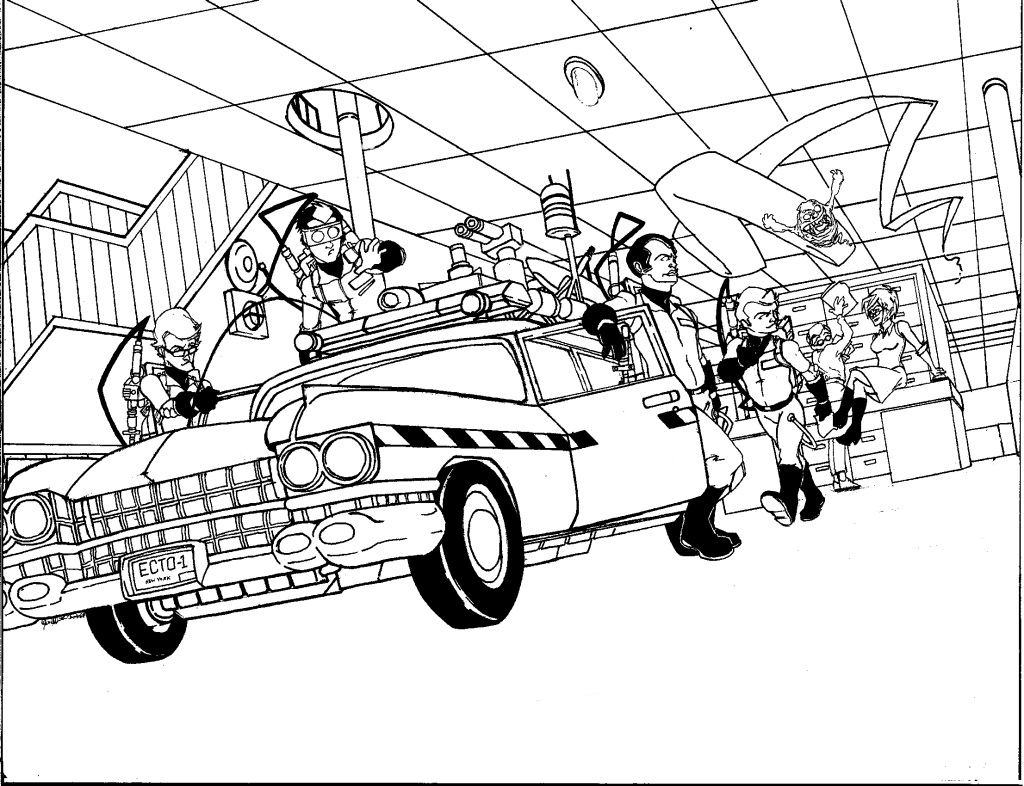 Free Coloring Page for kids: Ghostbusters Coloring Pages ...