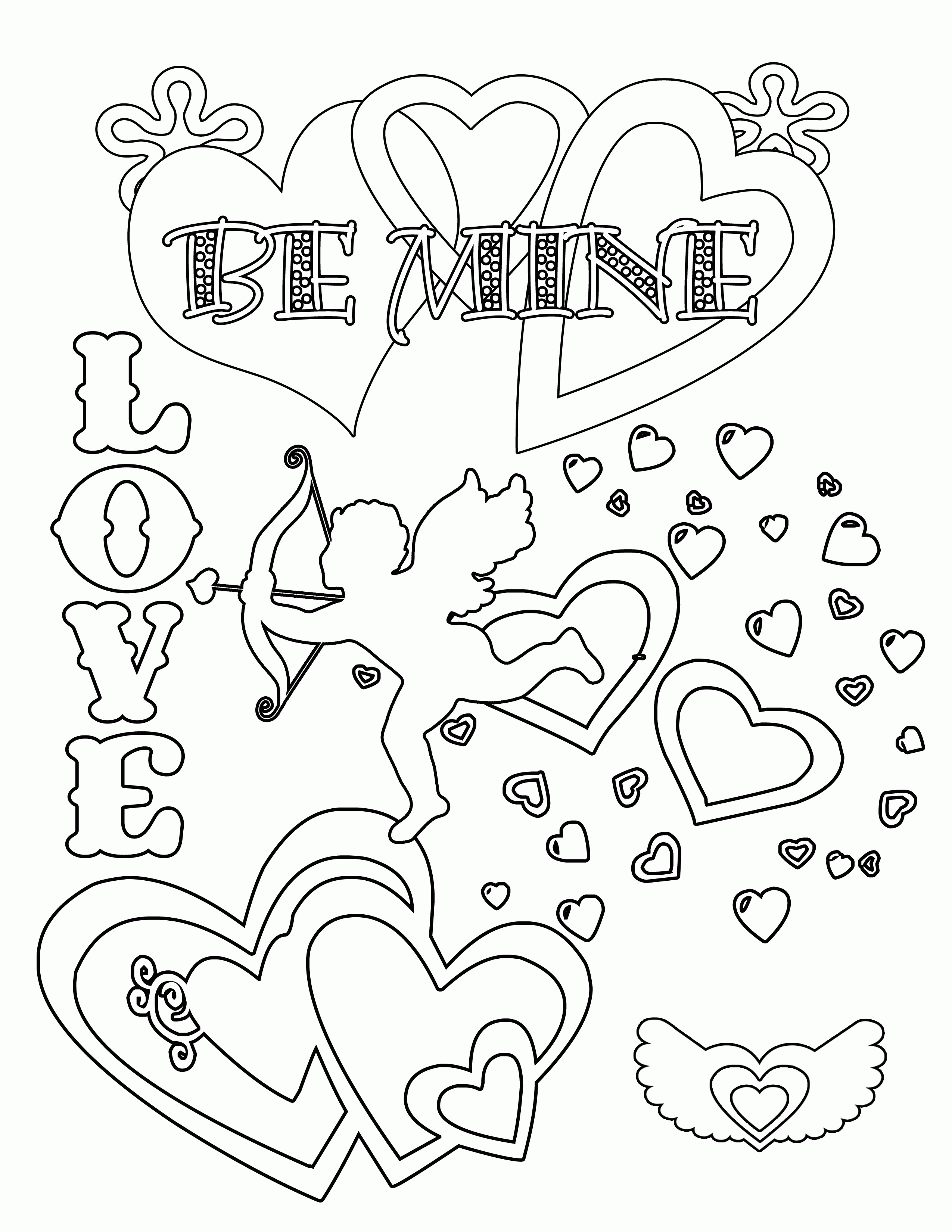 Coloring Pages for Teenagers Free Printable | Best Coloring Page Site