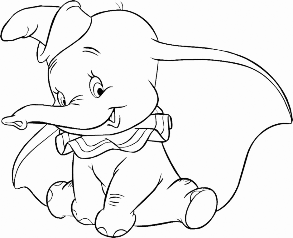 Free Printable Elephant Coloring Pages For Kids