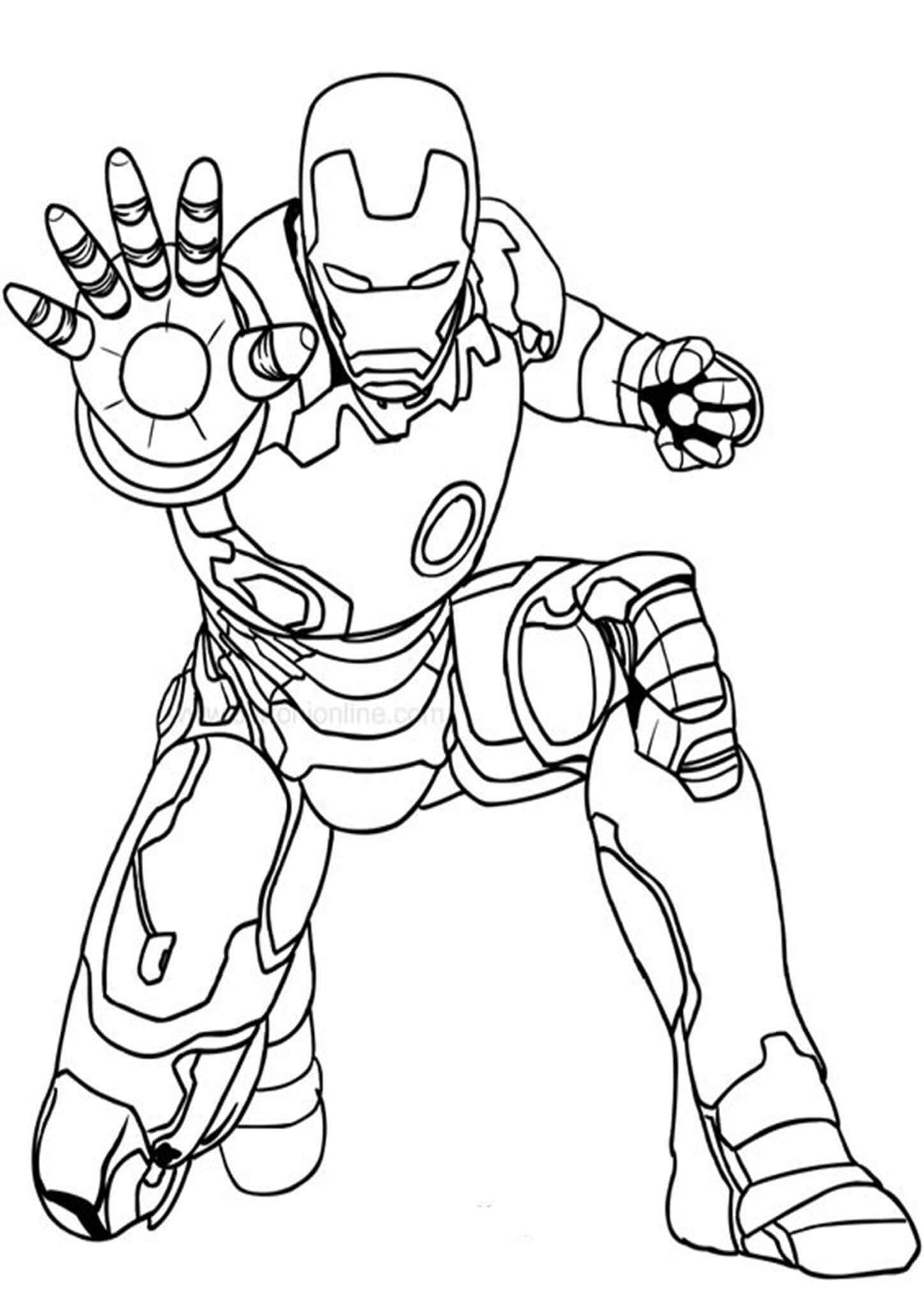 Free & Easy To Print Iron man Coloring Pages | Superhero coloring pages,  Superhero coloring, Avengers coloring pages