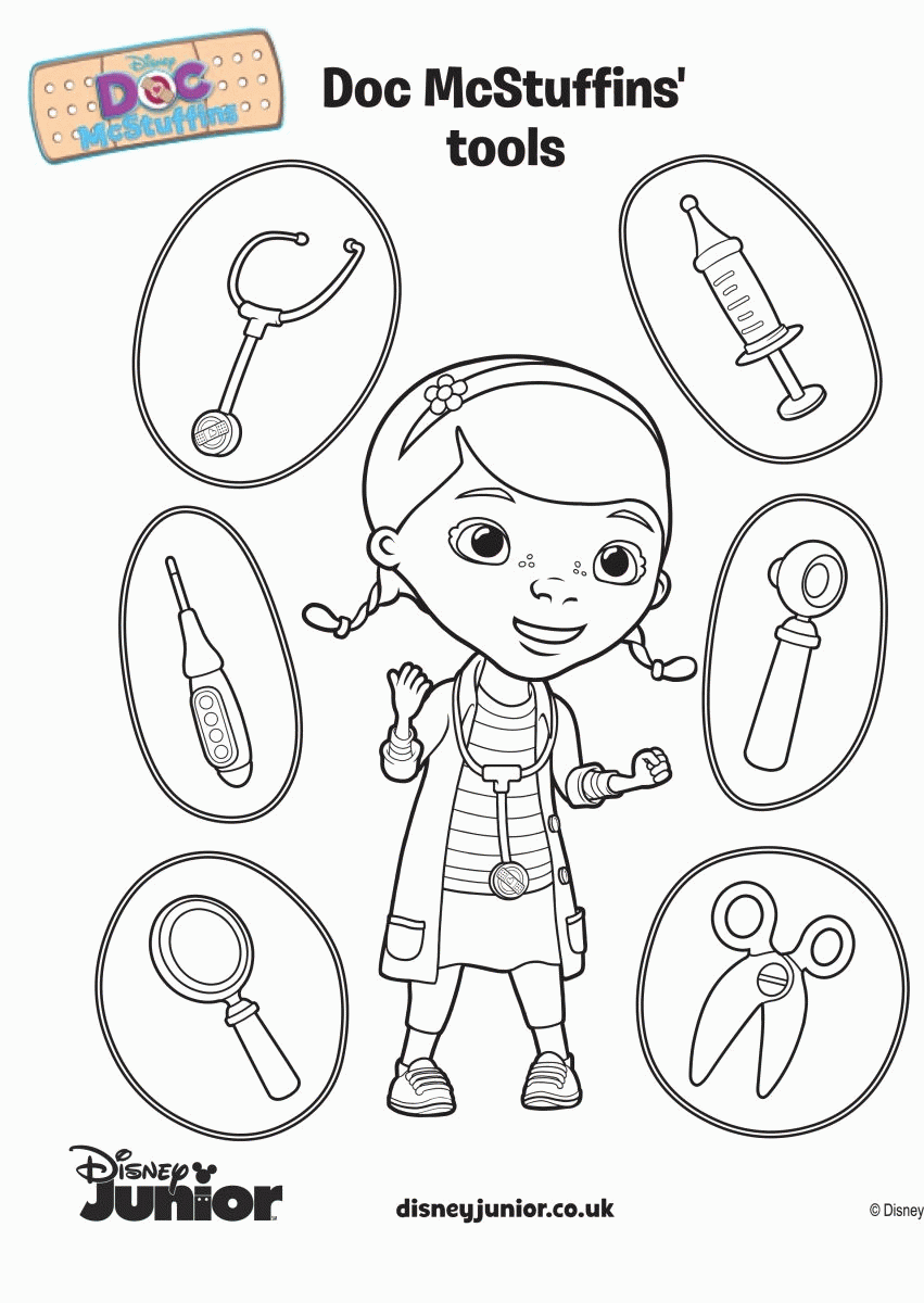 Facts Doc Mcstuffins Coloring Pages Printable Free Coloring Panda ...