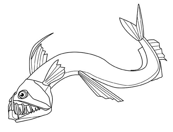 Pin on deep sea fish outlines