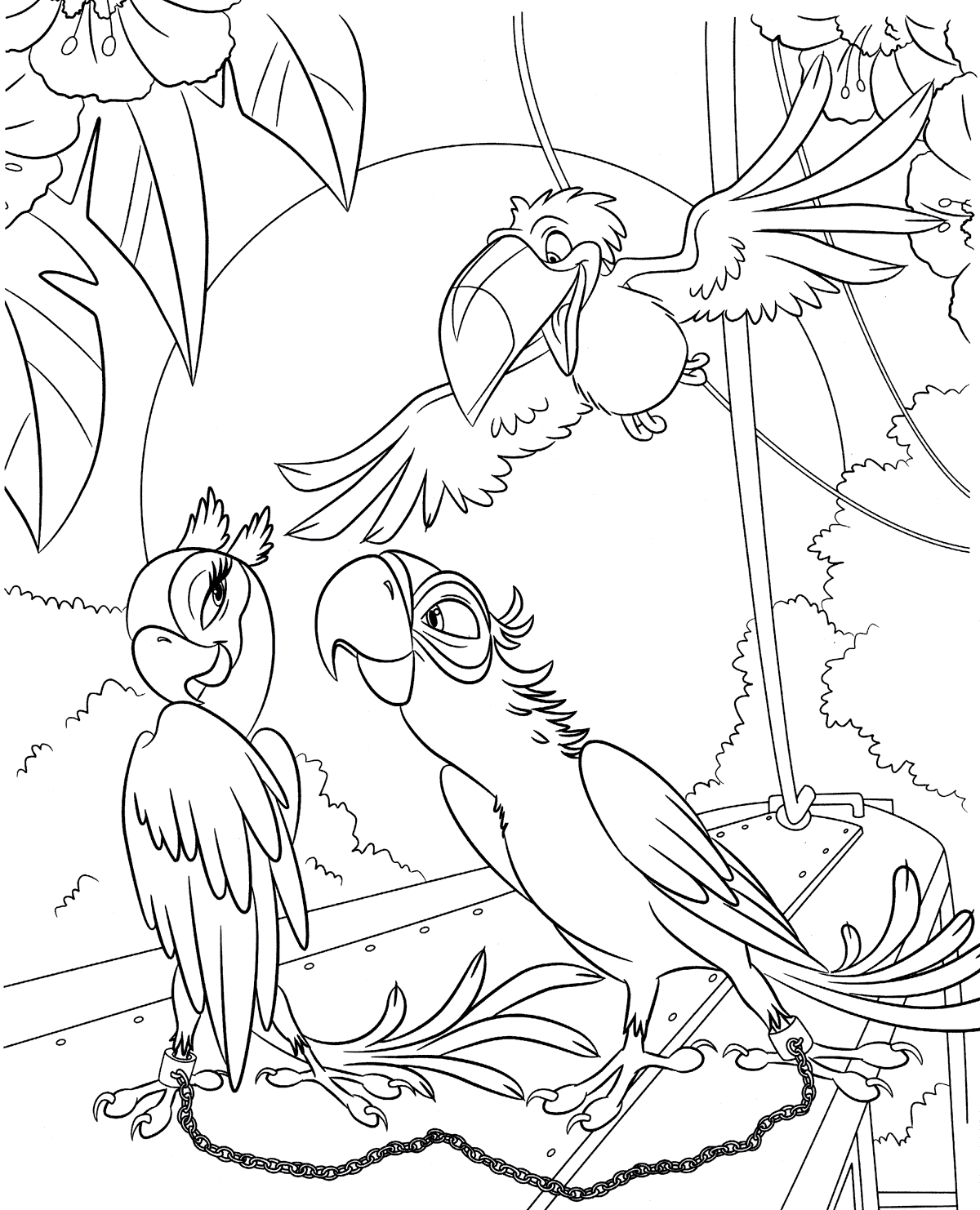 Rio Perla Blu coloring page - free printable coloring pages on coloori.com