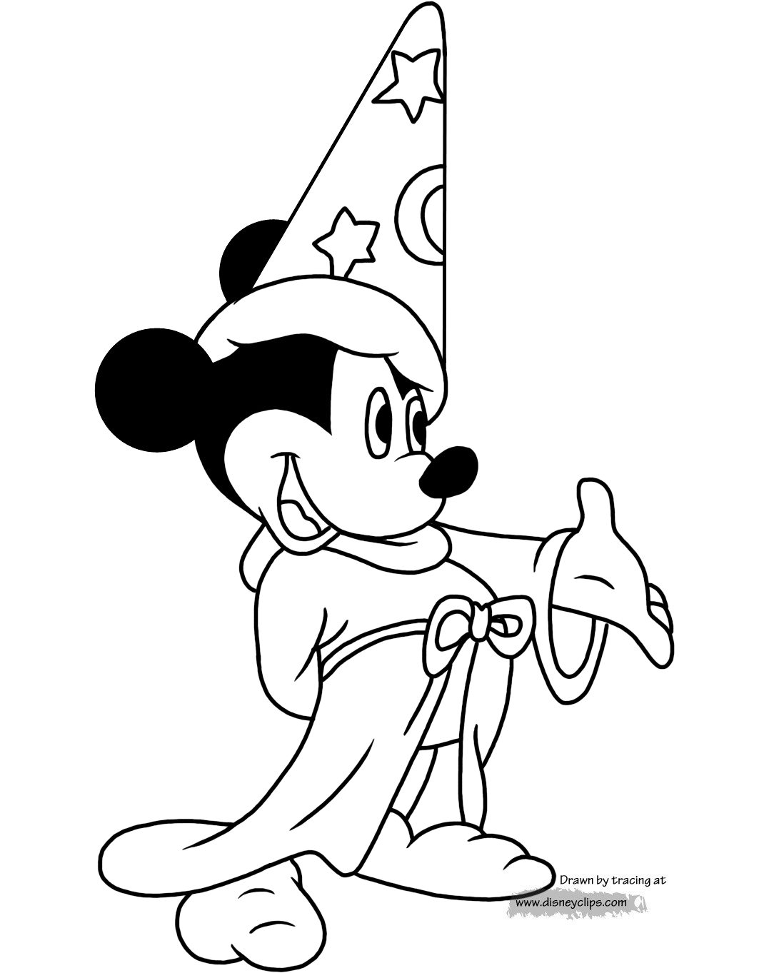Fantasia Printable Coloring Pages | Disneyclips.com