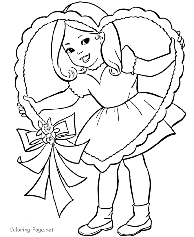 Animal Coloring Pages Hearts Flowers - Coloring Pages For All Ages