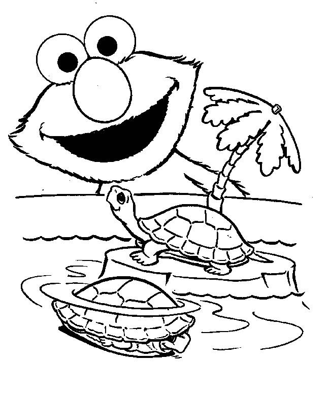 Elmo Coloring Pages - Print Elmo Pictures to Color at 