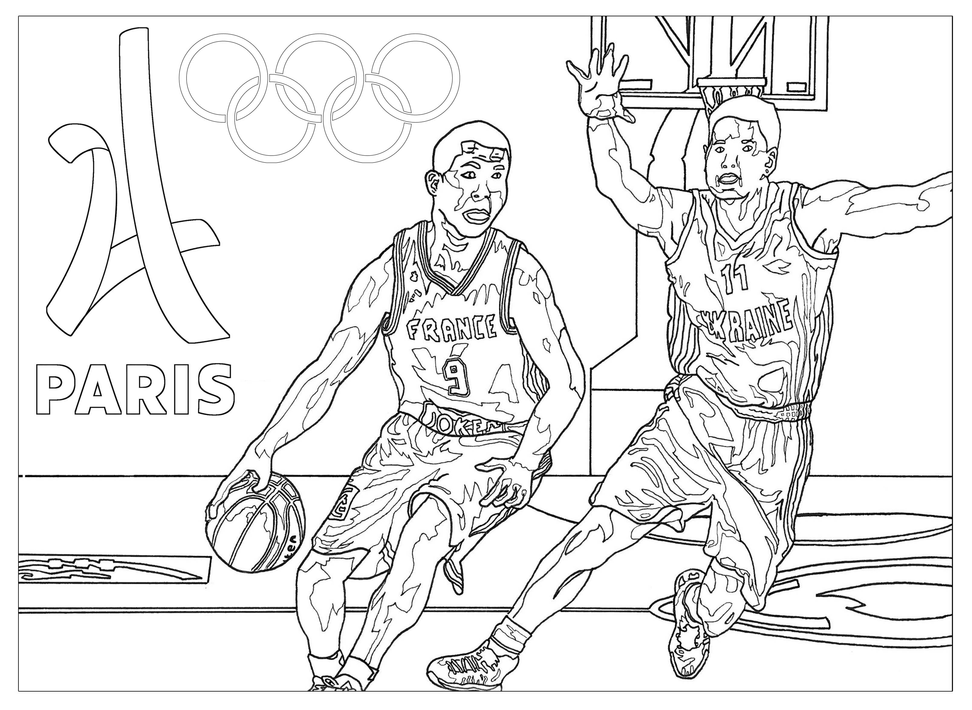 Olympic games basketball paris 2024 - Olympic (and sport) Adult ...