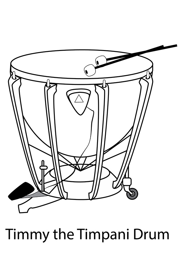 ▷ Drum: Coloring Pages & Books - 100% FREE and printable!