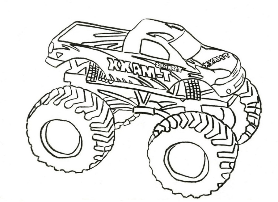 Free Printable Monster Truck