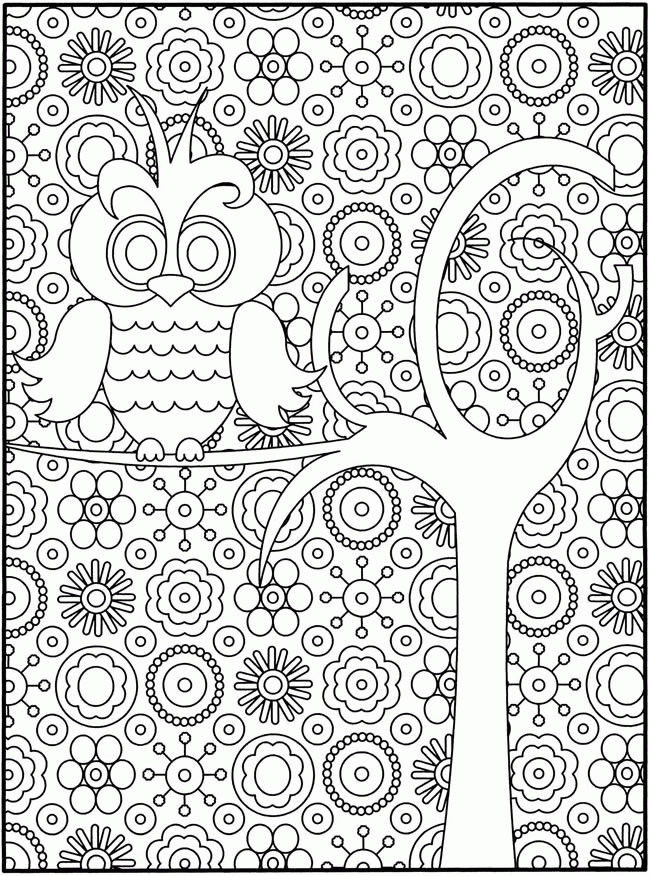 Cool Design Coloring Pages Printable - Coloring