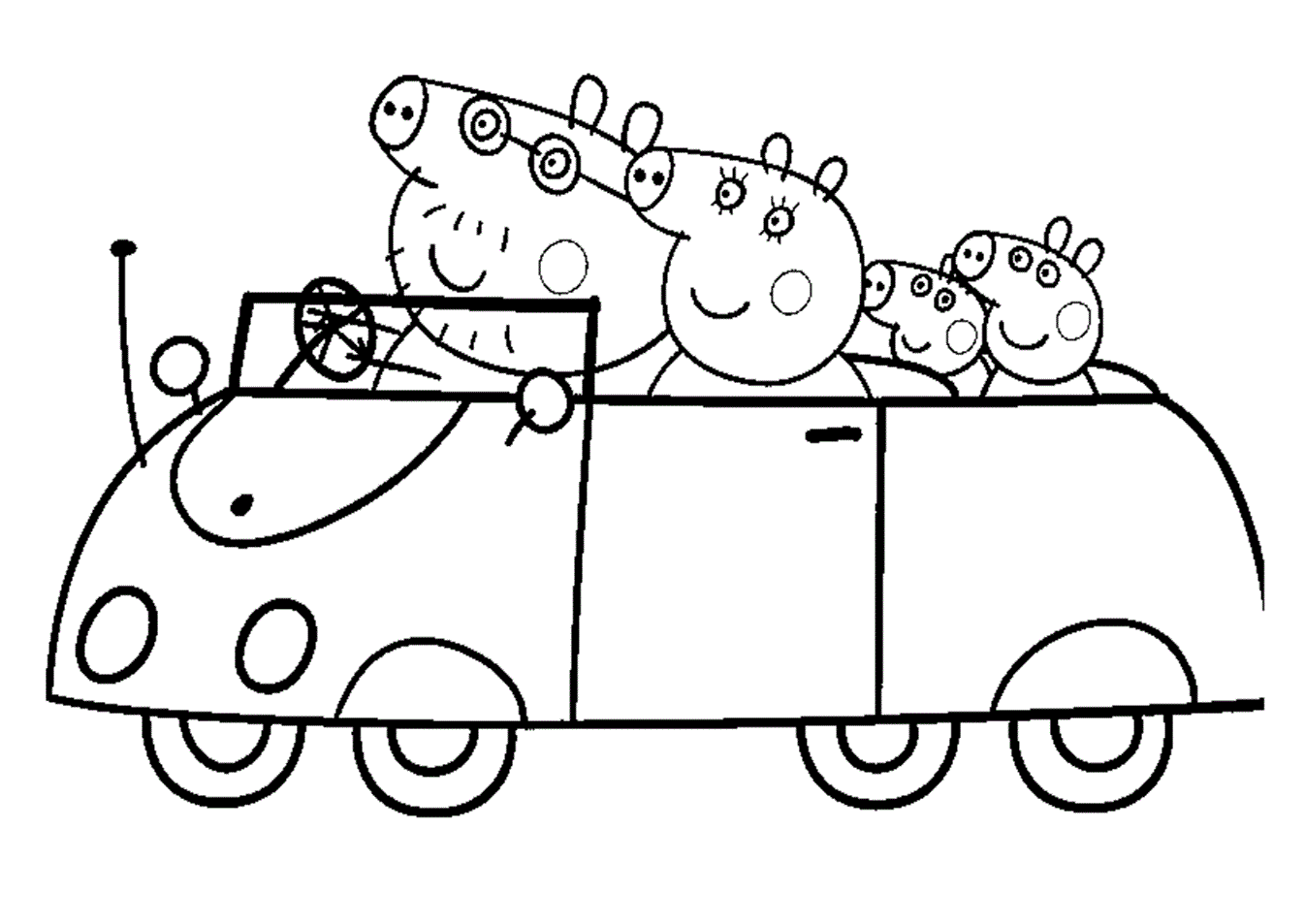 Geography Blog: Peppa Pig Coloring Pages