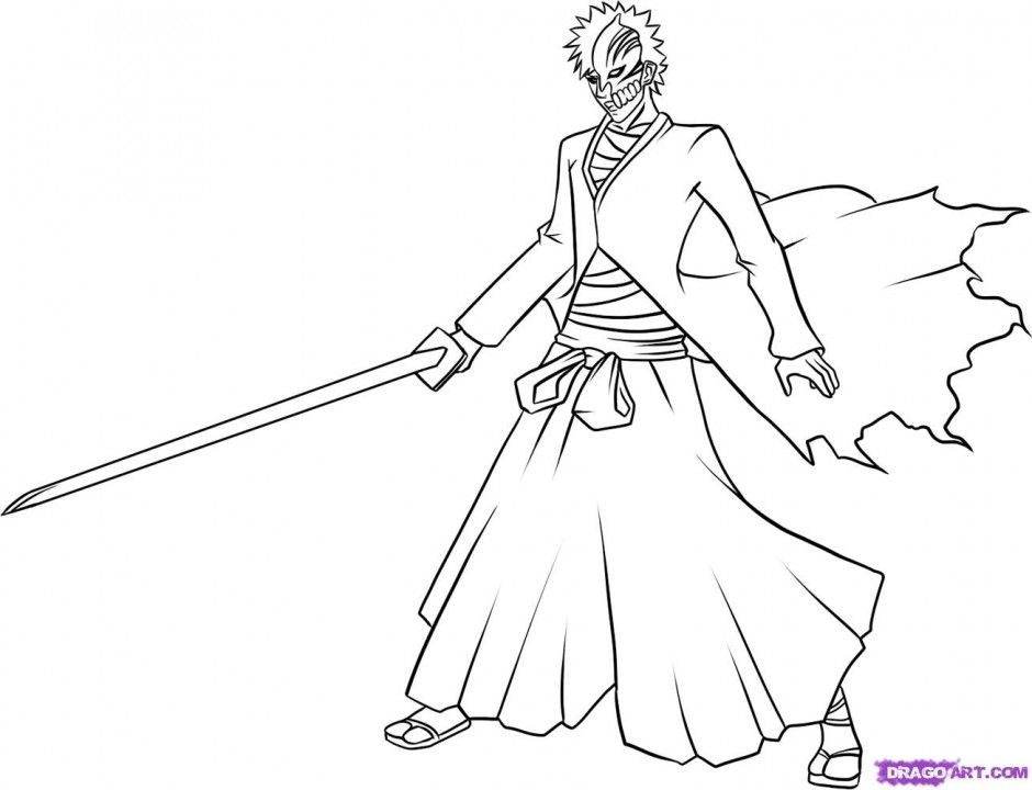 bleach coloring pages | Bleach ...