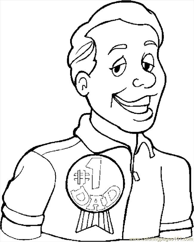 Coloring Pages About Fathers - Coloring Pages For All Ages