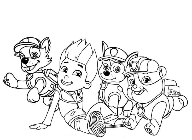 PAW Patrol Coloring Pages. Best Coloring Pages For Kids