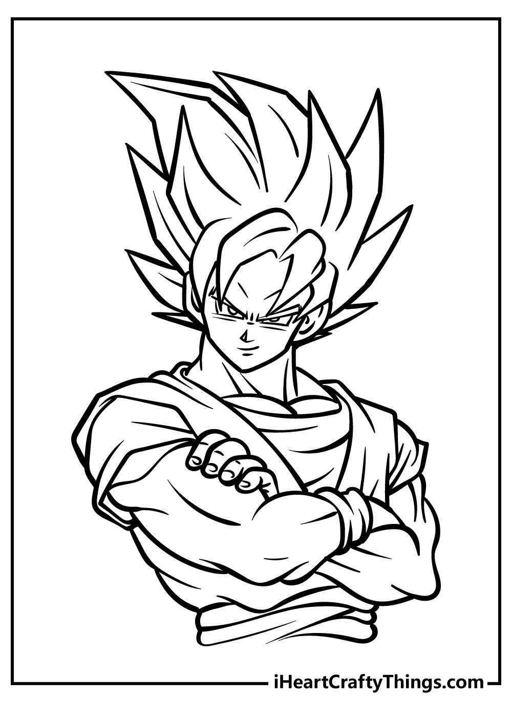 Goku Coloring Pages (100% Free Printables)