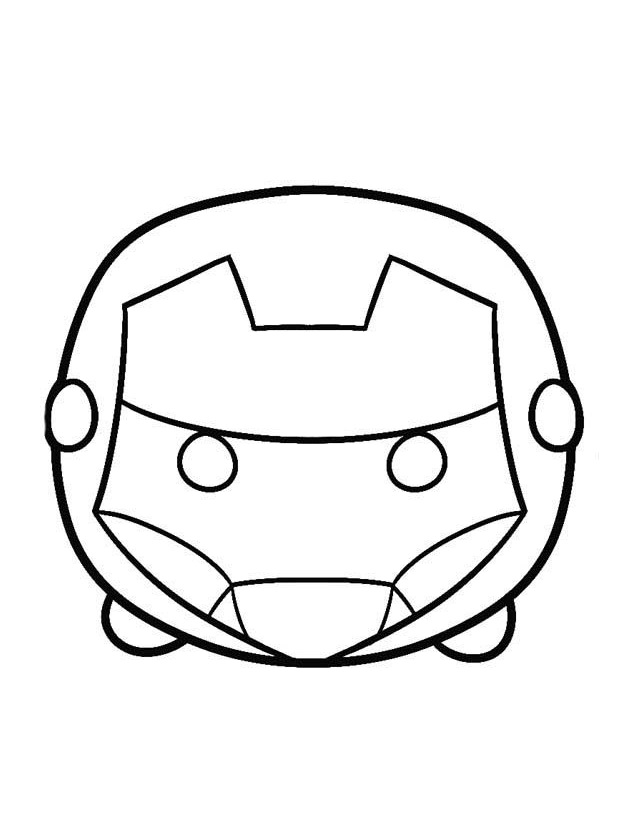 Tsum Tsum Coloring Pages - Free Printable Coloring Pages for Kids
