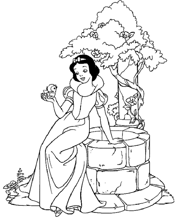 Princess Coloring Page coloring page ...coloringpagebook.com