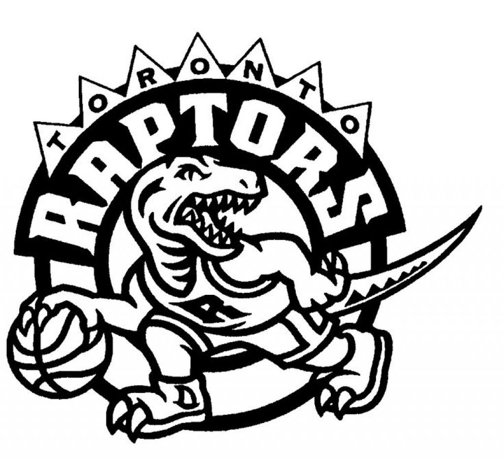 Toronto Raptors Team NBA Coloring Pages Coloringsuite Com New Nba ...
