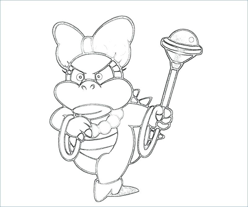 King Koopa Coloring Pages at GetDrawings | Free download
