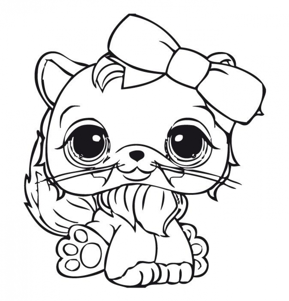 Get This Littlest Pet Shop Cute Animals Coloring Pages for Kids 17502 !