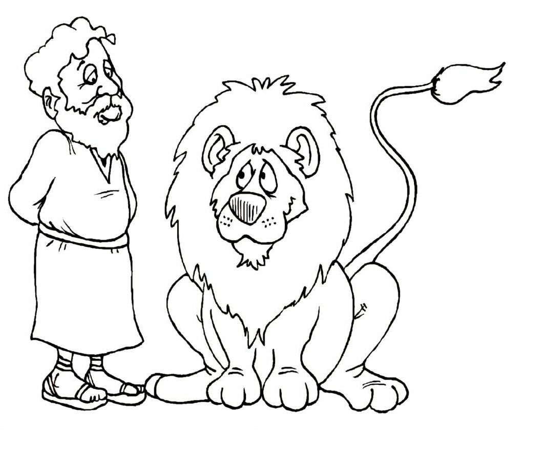 Daniel And His Friends Coloring Page Coloring Pages