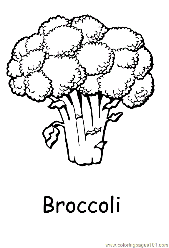 Vegetables Coloring Pictures | Clipart Panda - Free Clipart Images
