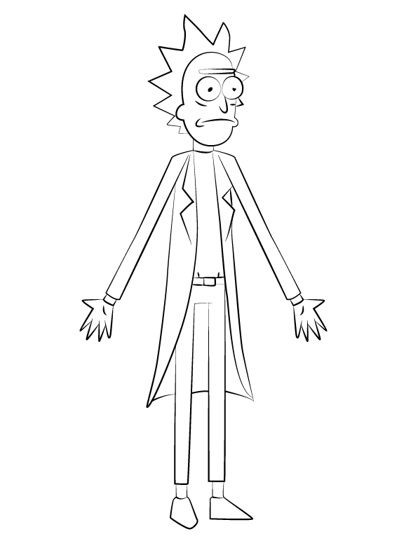 Rick and Morty Coloring Pages - Best Coloring Pages For Kids