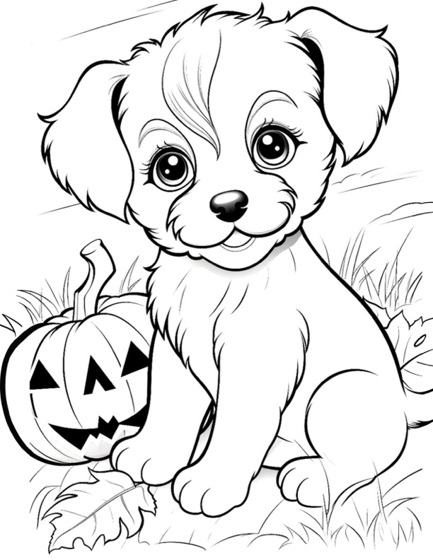 12 Printable Halloween Coloring Sheets: (Unique)! - The Graphics Fairy