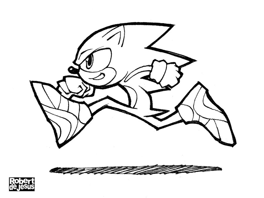 Sonic The Hedgehog Coloring Pages - GetColoringPages.com