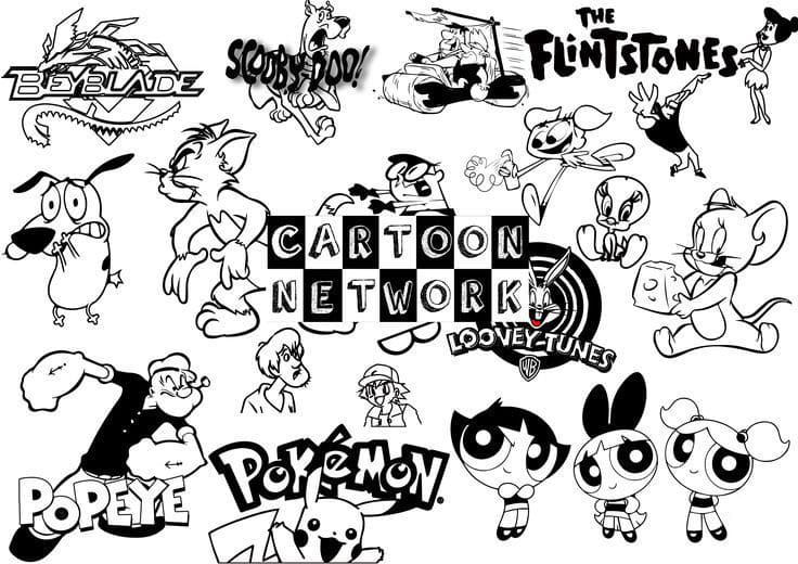 Cartoon Network Coloring Pages - 100 ...